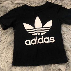 Black adidas shirt